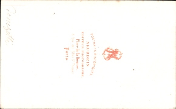 Carte de Visite composer Gaetano Donizetti