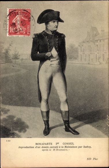 Artist PC Isabey, Napoleon Bonaparte, Portrait, Musée de Versailles