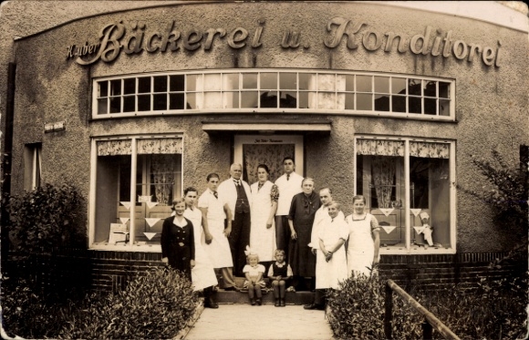 Foto Ak Bäckerei und Konditorei, Freiherr-vom-Stein-Straße