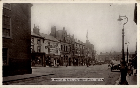 PC Loughborough Leicestershire England, Market Place