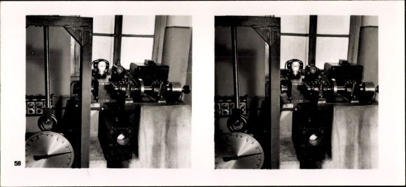 Stereo room image photo &quot;The NS model companies&quot; III 58, 368 Ing. Hans Heymann, vibration measurement technology