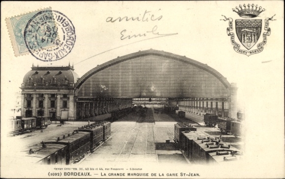 PC Bordeaux Gironde, Grande Marquise de la Gare St-Jean