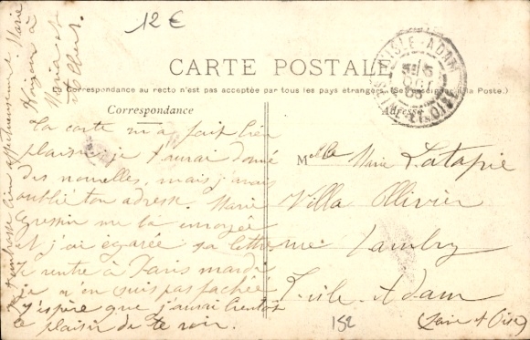 Ak Meudon Hauts de Seine, Maison Forestiere de Villebon, Route de Versailles.