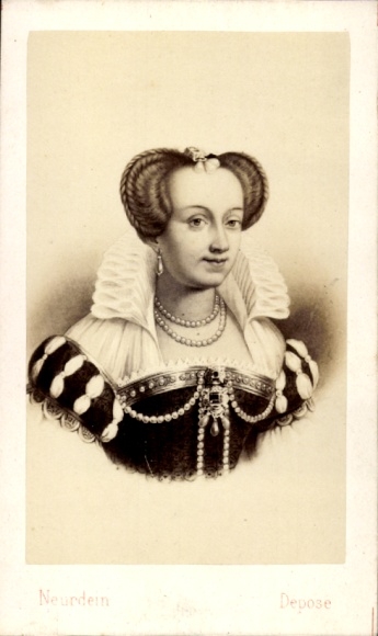 CdV Margarete von Valois, Königin von Navarra
