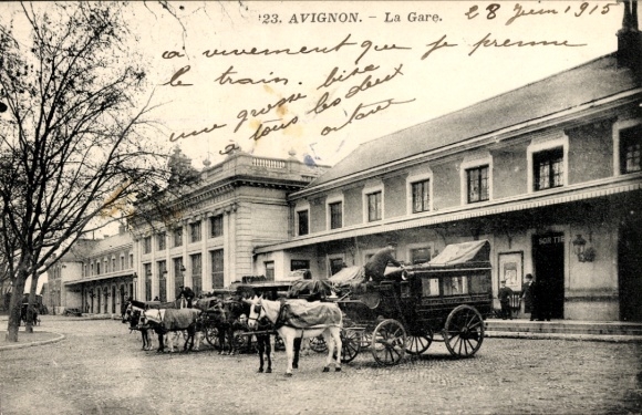 PC Avignon-Vaucluse, Gare, carriage