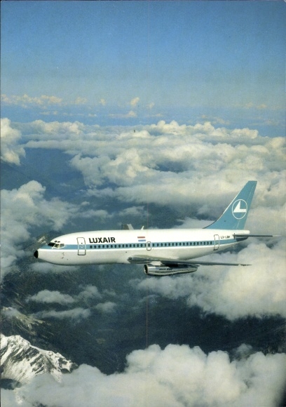 Ak Passagierflugzeug Boeing 737/200, Luxair