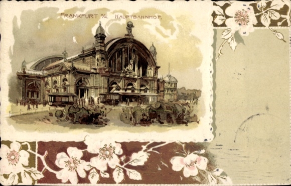 Präge Litho Frankfurt am Main, Hauptbahnhof