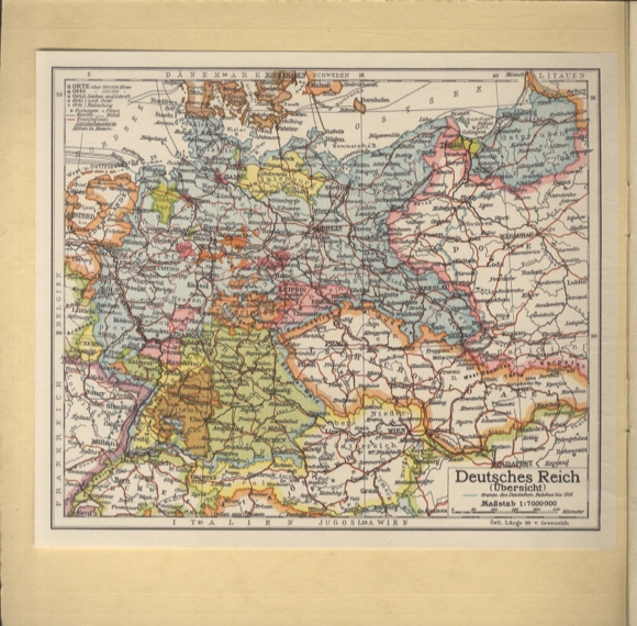 The new Reich of Germany cards Collecting picture album Newspaper companies, Nationalblatt, National-Zeitun