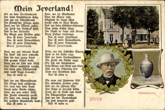 PC Jever in Friesland, Otto von Bismarck, Duke of Lauenburg, Chancellor, Kiebitzbecher