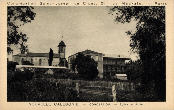 KP La Conception Nowa Kaledonia, Eglise et ecole, Kongregacja Saint Joseph de Cluny