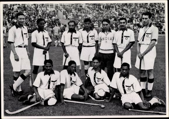 Collection picture Olympic Games 1936, Indian Hockey Team