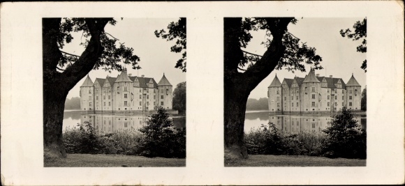 Stereo spatial image photo Beautiful home No. 22 Glücksburg, castle