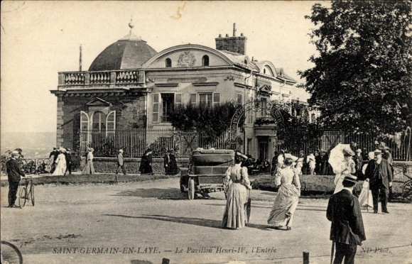 PC Saint Germain en Laye Yvelines, Pavilion Henri IV, Entrée