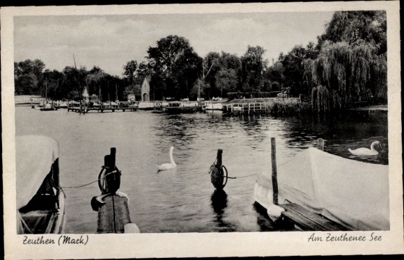 Postcard Zeuthen in der Mark, Am Zeuthener See