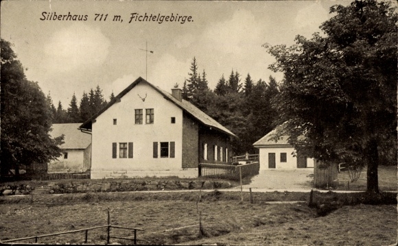 Postcard Tröstau in the Fichtelgebirge, Silberhaus