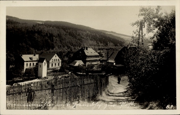 Photo Postcard Hermsdorf in Thuringia, mill, Gasthof zur Post