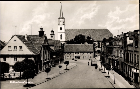 PC Rothenburg in der Oberlausitz, local section, church tower
