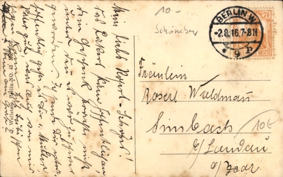 Postcard Berlin Schöneberg Friedenau, Friedrich Wilhelmplatz, monument, park landscape
