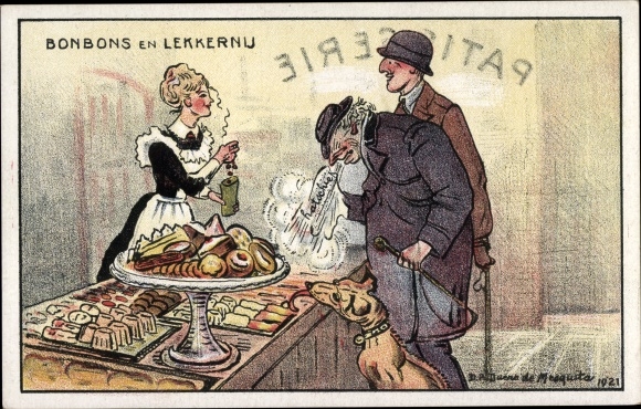 Artist PC Bonbons en Lekkernij, Nederlandsche Vereeniging van Huisvrouwen