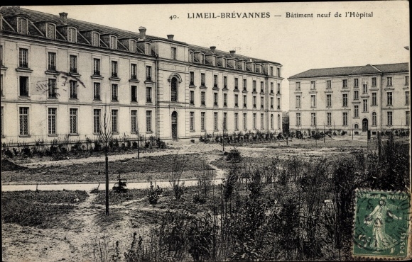 KP Limeil Brevannes Val de Marne, Bâtiment de l'Hôpital