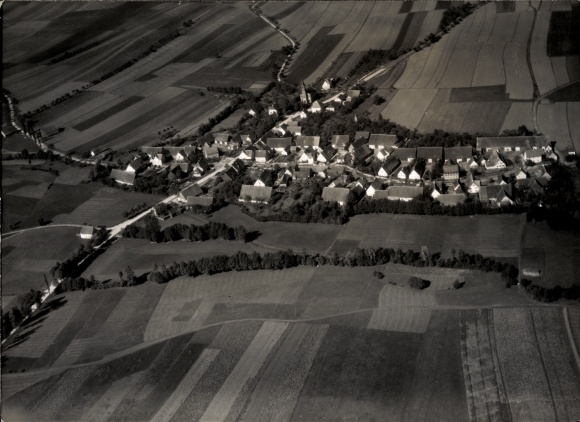 Photo Lohr Insingen Middle Franconia, aerial photograph