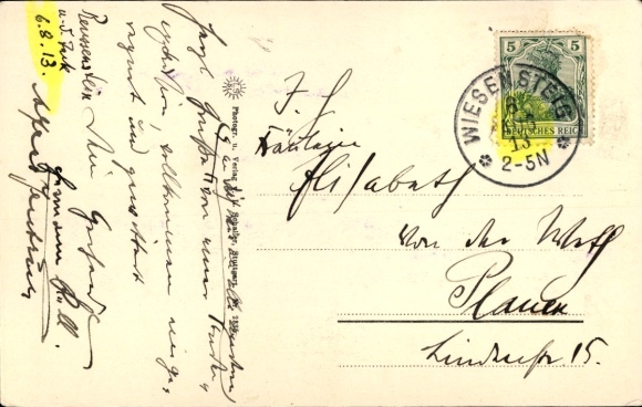 Postcard Neidlingen an der Teck Baden Württemberg, castle ruins Reußenstein