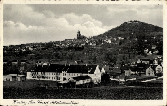 PC Homberg an der Efze Hesse, city views, RAD camp