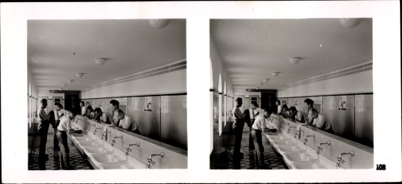 Stereo Raumbild Foto Die NS-Musterbetriebe 1937-38 Nr. 108 Reederei Braunkohle Köln Wesseling