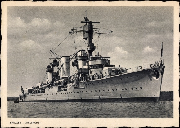 PC Deutsches Kriegsschiff, Karlsruhe, Kreuzer, Kriegsmarine