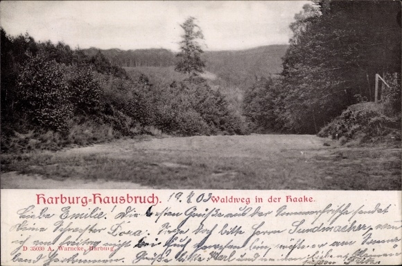 PC Hamburg Harburg Hausbruch, Waldweg in der Haake