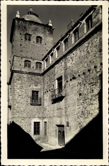 Postcard Caceres Extremadura, The Toledo Moctezuma Palace