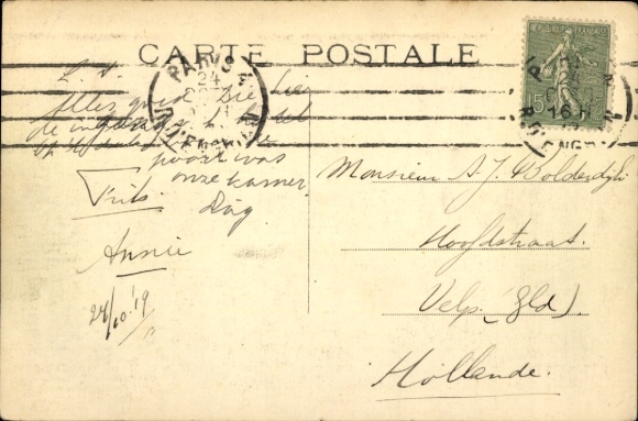 CPA Parijs XV Vaugirard, Hotel Violet