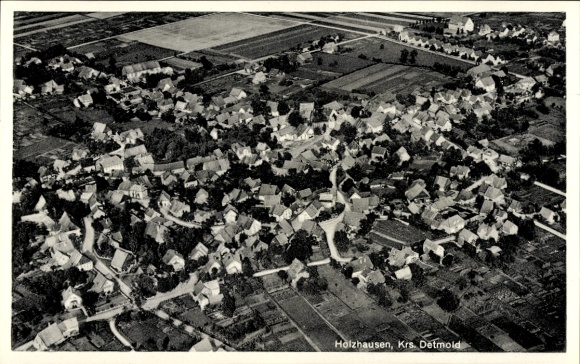 Postcard Holzhausen Detmold in North Rhine-Westphalia