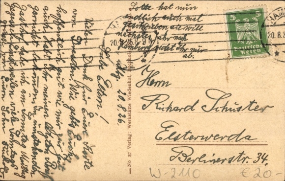 Postcard Buchholz in der Nordheide, Inn at the German House