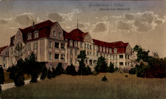 KP Gryfów Śląski Greiffenberg Śląsk, sanatorium Birkenhof