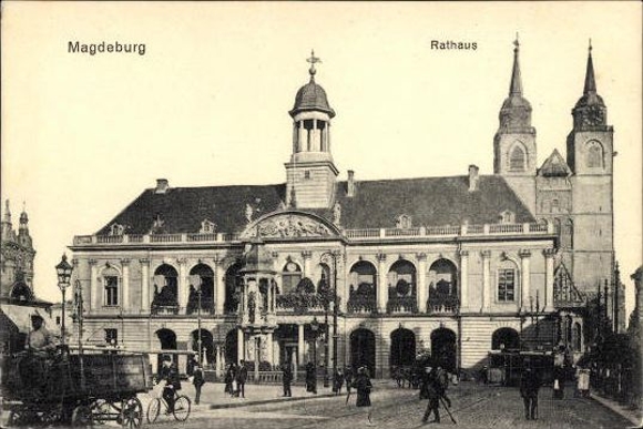 50 Ak Magdeburg Elbe, diverse Ansichten, kleinformatig