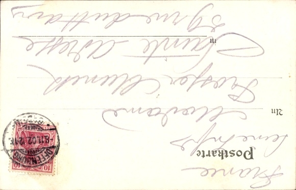 Postcard Offenburg in Baden Black Forest, general view