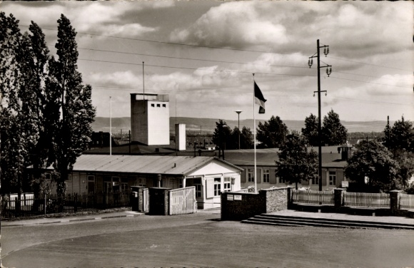 Postcard Andernach am Rhein, barracks