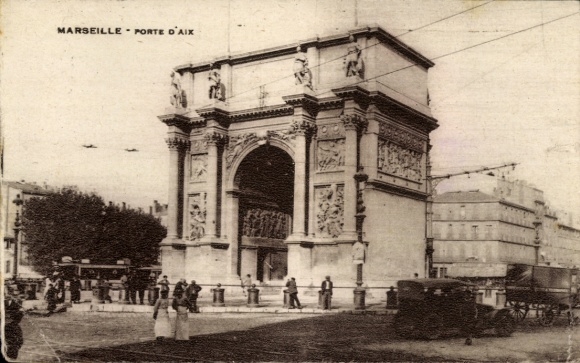 CPA Marseille Bouches-du-Rhône, Porte d'Aix