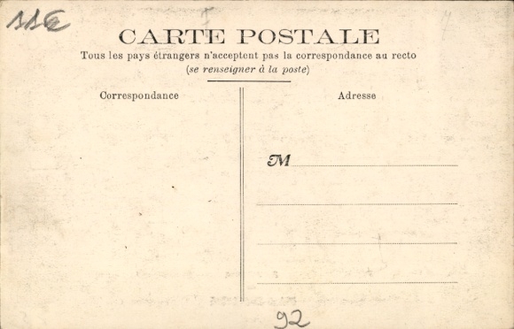 Postcard Grand Montrouge Hauts de Seine, partial views, buildings
