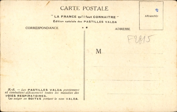 Artist Postcard Aurillac Cantal, city coat of arms, large weir, old defense tower