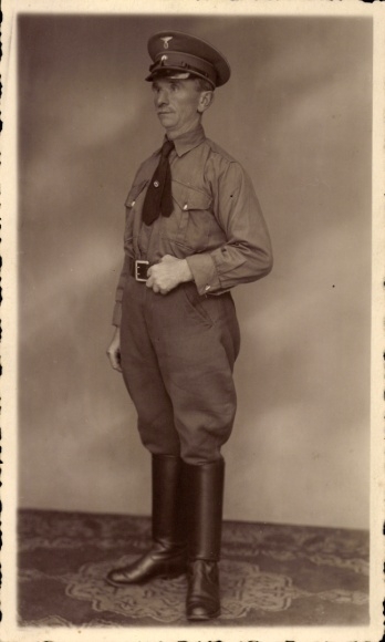 PC Korfantów Friedland Upper Silesia, SA man portrait