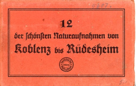 Set of 12 PCs Koblenz in envelope