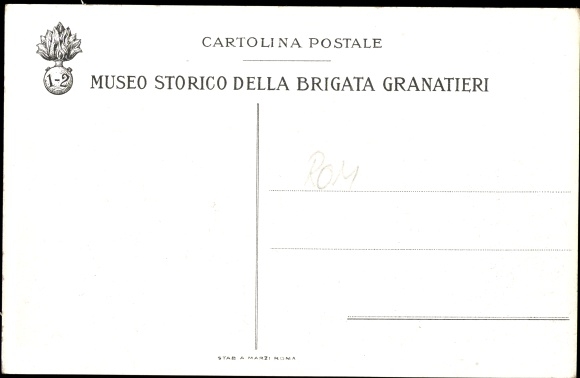Postcard Rome Roma Lazio, Caserma Umberto I, Casermetta Setti