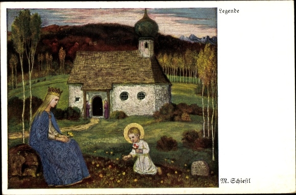 Artist PC Schiestl, Matthew, Legend, Princess, Church, Child