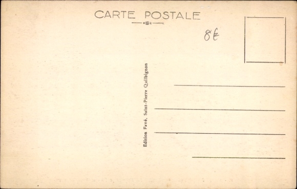 CPA Saint-Pierre-Quilbignon Finistère, La Façade de l'Hôtel Roch'Ar-Mor