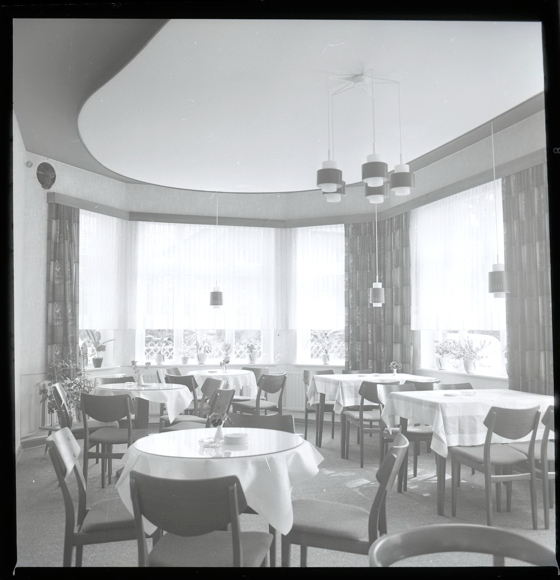 5 celluloid negatives Bergedorf Ganderkesee Lower Saxony, gastronomy, counter, restaurant