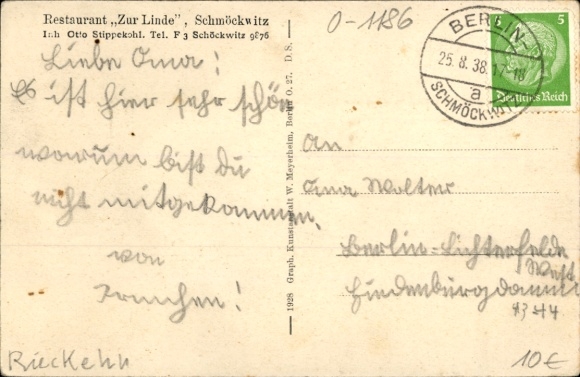 Postcard Seddin Seddiner See Brandenburg, ships, sailing boats, Restaurant Zur Linde
