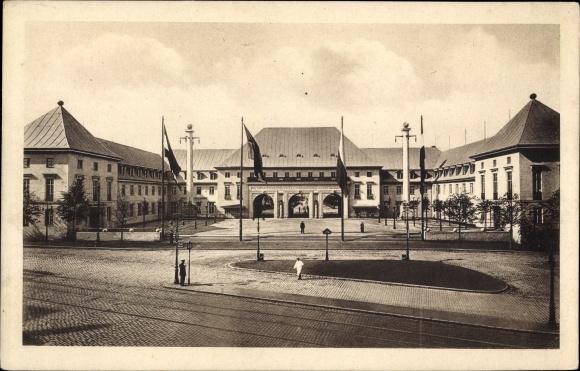 PC Leipzig in Saxony, world exhibition 1914, book trade and graphics