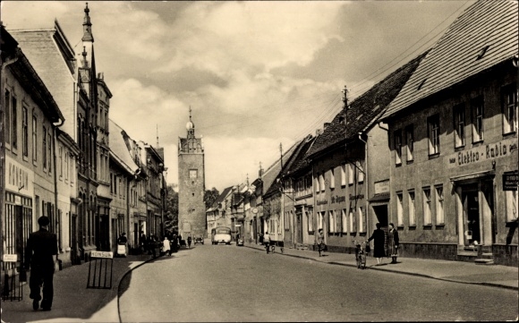 Postcard Zörbig in Anhalt, Leninstrasse